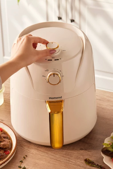 HOMEND Airfryday 2504h 8 Farklı Programlı, Yağsız fritöz 4,3 Litre Airfryer - 4