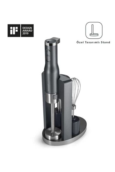 HOMEND Artfood 1925H 4 In 1 Standlı Çubuk Blender Seti 800W