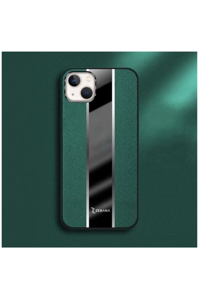 Apple Iphone 13 Uyumlu Kılıf Premium Deri Kılıf Kahverengi - Resim 8