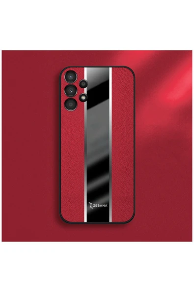 Samsung Galaxy A13 Uyumlu Kılıf Premium Deri Kılıf Yeşil - Resim 6