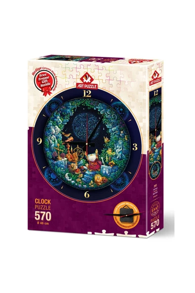 570 Parça Saat Puzzle Astroloji 5003