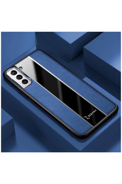 Samsung Galaxy S21 Fe 5g Uyumlu Kılıf Premium Deri Kılıf Yeşil - Resim 9