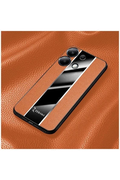 Xiaomi Redmi Note 13 5g Uyumlu Kılıf Premium Deri Kılıf Siyah - Resim 7