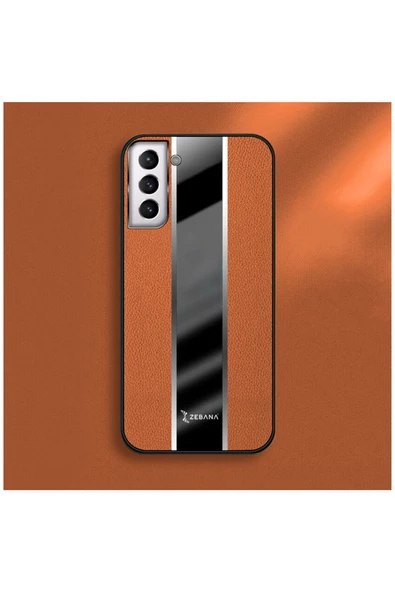 Samsung Galaxy S21 Fe 5g Uyumlu Kılıf Premium Deri Kılıf Yeşil - Resim 6