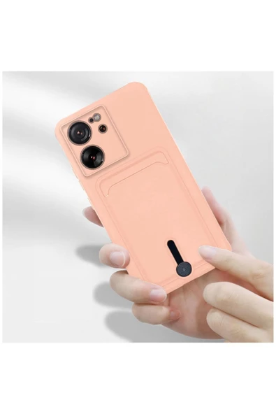 Xiaomi Mi 13T Uyumlu Kılıf Zebana Kartlıklı Sweet Yumuşak Silikon Kılıf Lila - 5