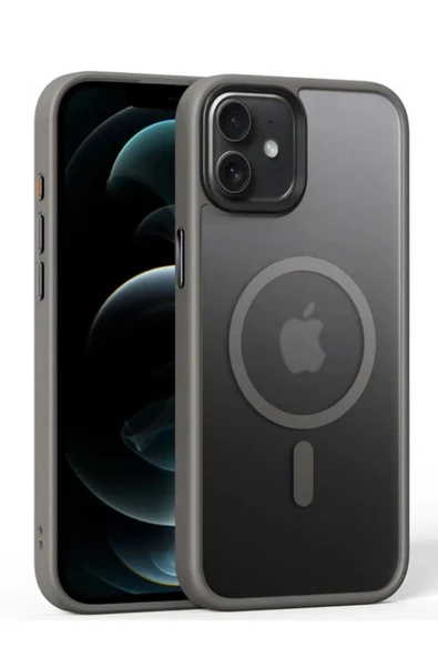 Apple iPhone 16 Pro Max Uyumlu Kılıf Zebana Fros Silikon Kılıf (Kablosuz Şarj Destekli) ürün görseli