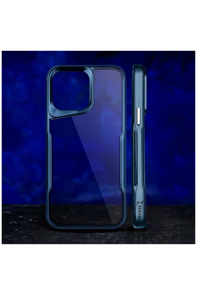 Apple iPhone 14 Pro Max Uyumlu Kılıf Zebana Platin Silikon Kılıf Gümüş - Resim 4