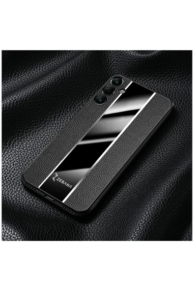 Samsung Galaxy A24 Uyumlu Kılıf Premium Deri Kılıf Kahverengi - Resim 7