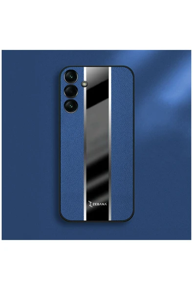 Samsung Galaxy A54 Uyumlu Kılıf Premium Deri Kılıf Kahverengi - Resim 12