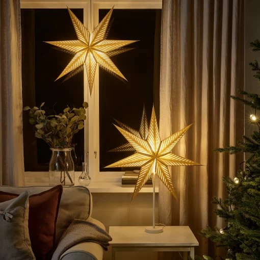 SUMUHOME STRALA ABAJUR BAŞLIĞI PİRİNÇ 70 CM - 3
