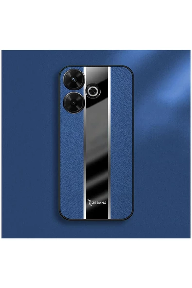 Xiaomi Redmi 13c Uyumlu Kılıf Premium Deri Kılıf Kahverengi - Resim 6