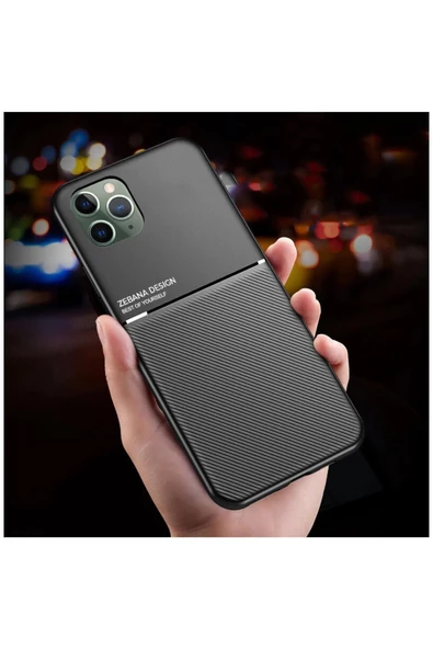 Apple Iphone 11 Pro Uyumlu Kılıf Design Silikon Kılıf Kırmızı - 6