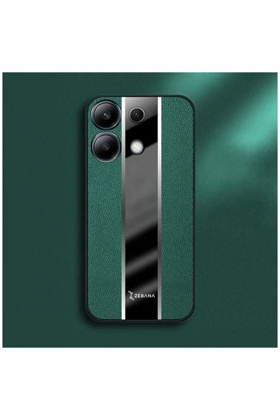 Xiaomi Redmi Note 13 5g Uyumlu Kılıf Premium Deri Kılıf Siyah - Resim 12