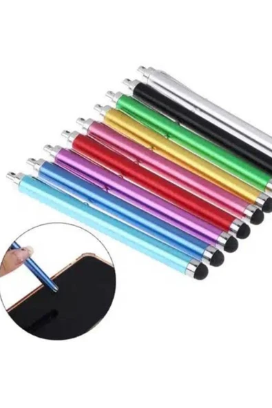 Universal Telefon Tablet Uçlu Stylus Pen Dokunmatik Kalem - 8