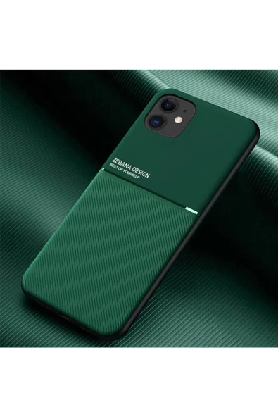Design Silikon Kılıf Yeşil İphone 12/12 Pro ürün görseli