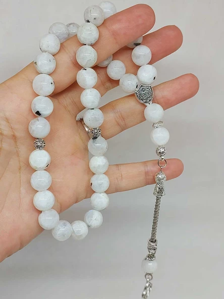Ay Taşı 33lük Tesbih 10mm (9338) - Resim 5