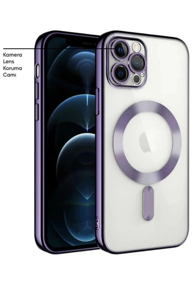 İphone 14 Pro Zebana Magsafe Mona Slikon Kılıf - Resim 2