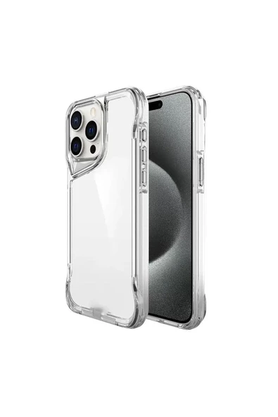 iphone 15 Pro Max Uyumlu – Newzone Clear Toptan Kılıf - Resim 2