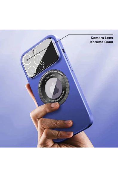 iPhone 14 Pro Max Zebana Lenix Rubber Uyumlu Kılıf (Kablosuz Şarj Destekli) ürün görseli