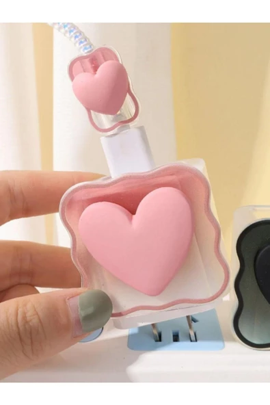 iPhone 18W/20W Uyumlu Şarj Kılıfı, Şarj Kablosu Örme Aparatı, Kablo Koruyucu Aparatı, Toparlayıcı ürün görseli