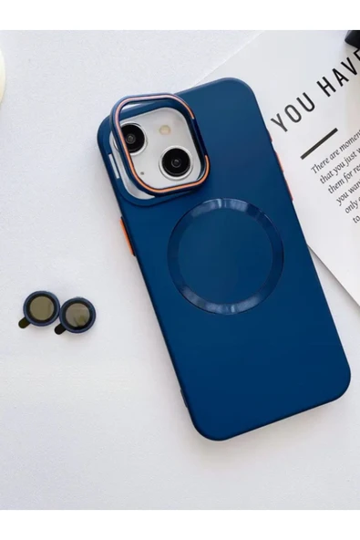 İPhone 16 Pro Max Uyumlu Zebana 2in1 Titanium Rubber Kılıf + Kamera Lens Koruma Camı - Resim 3