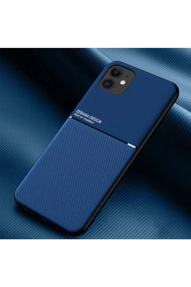 Design Silikon Kılıf Mavi İphone 12/12 Pro ürün görseli