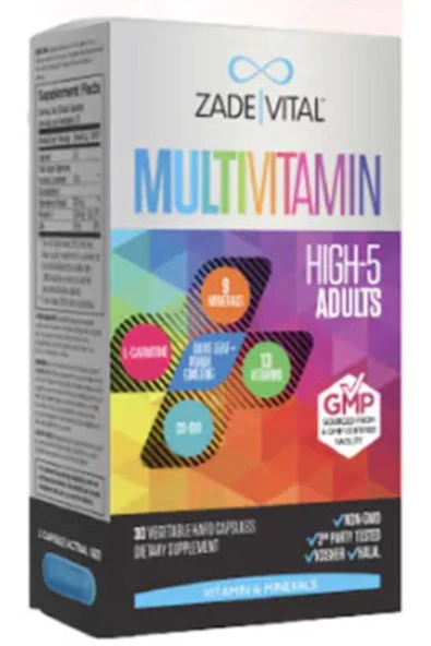 Zade Vital Multivitamin 30 Kapsül
