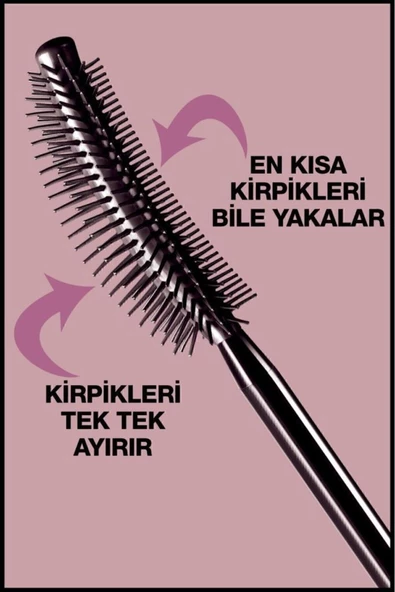 Maybelline New York Lash Sensational Yelpaze Etkili Siyah Maskara - 2