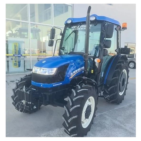New Holland TT 55 Kabinli-2024 Model Traktör Kaporta Kılıfı Branda ve Koltuk Kılıfı Seti - 3