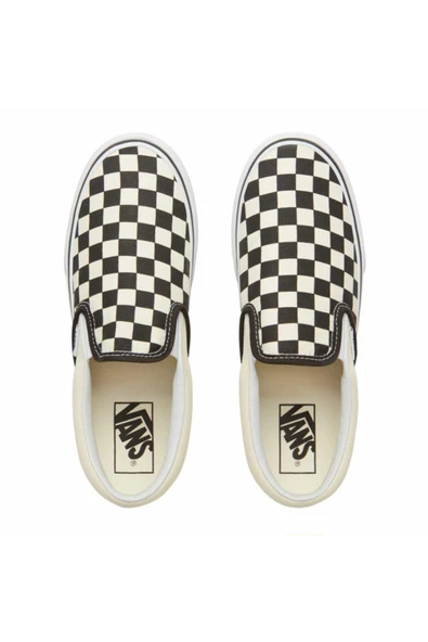 VANS UNİSEX UA CLASSİC SLİP-ON PLATFORM SPOR AYAKKABI VN00018EBWW1 - 2