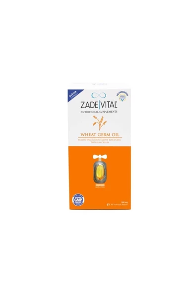 Zade Vital Ruşeym Yağı 500mg 60 Yumuşak Kapsül