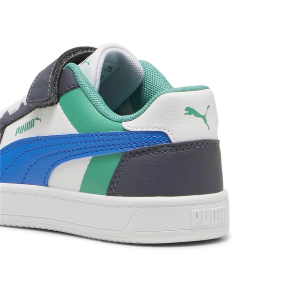 Puma Caven 2.0 Block Ac+Ps Beyaz Çocuk Spor Ayakkabı Sneaker - 394462 08 - 2