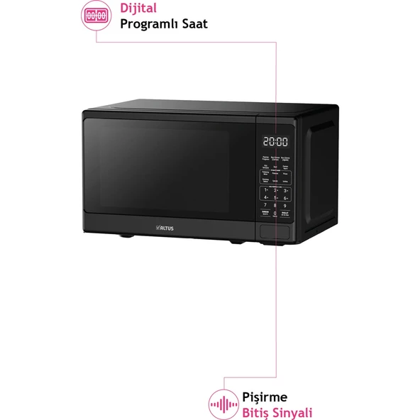Almd 20 SX Dijital Ekranlı Mikrodalga Fırın - 5