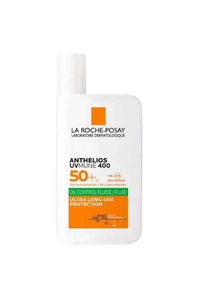 La Roche Posay Anthelios Uvmune 400 Oil Control Fluid SPF50+ 50 ml Güneş Kremi - 2