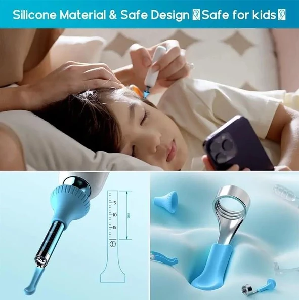 BEBIRD HOME 30S FAMILY EDITION 10MP KAMERA 3.5MM LENS ŞARJLI WIFI GÖRÜNTÜLÜ KULAK TEMİZLEME SETİ - 5