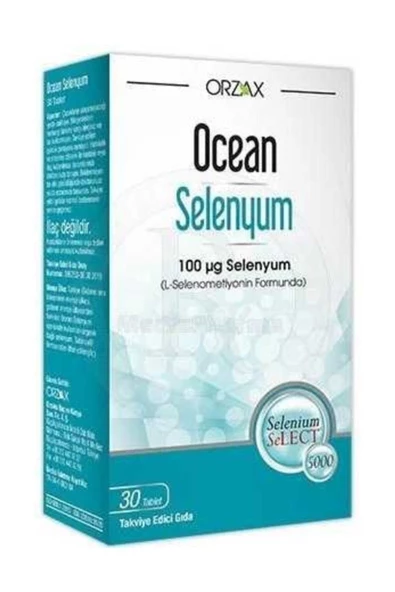 Ocean Selenyum 100 mcg 30 Tablet