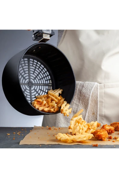 KUMTEL Digital Fastfryer XL ( Yağsız Fritöz Airfryer ) HAF-02 - Resim 8