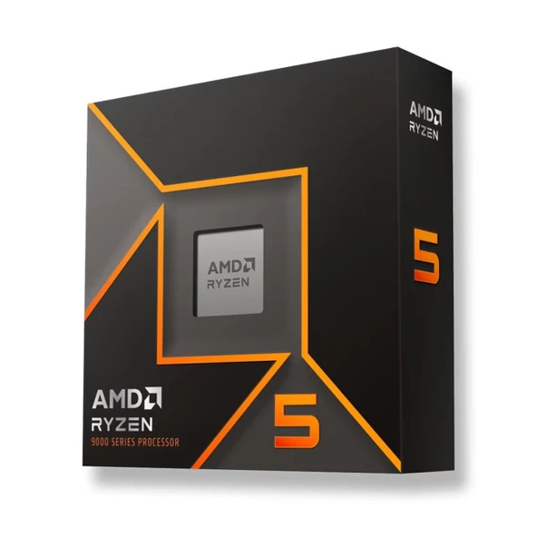 AMD Ryzen 5 9600X 6C 3.9GHz 32MB AM5 Kutulu Fansız İşlemci