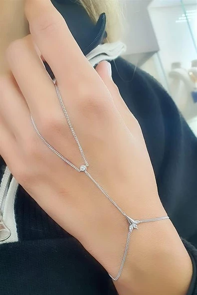 925Ayar Gümüş Üzerine Altın Kaplama Luxury Tasarım Lotus Şahmeran ürün görseli