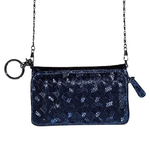 Axıs Kadın Askılı Cüzdan Janjanlı Lacivert Ax103 - 2