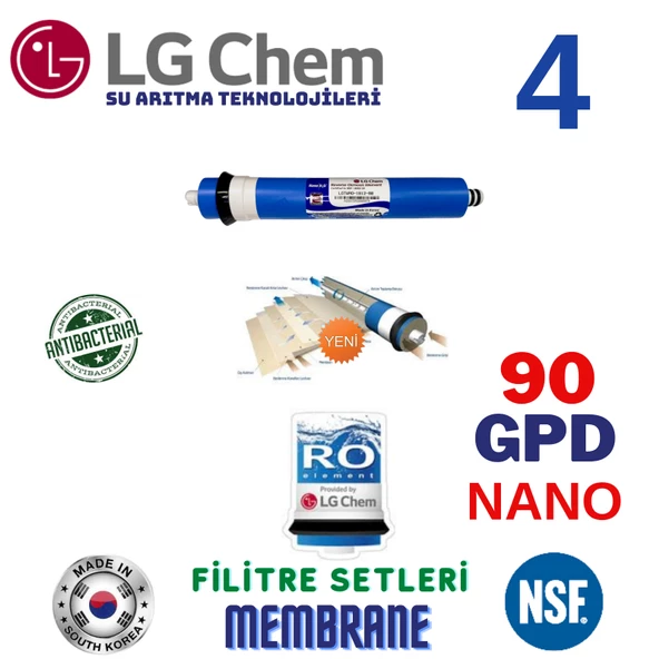 LG Chem SU ARITMA CİHAZI KOMPLE MEMBRAN YENİLEME SETİ - Resim 2