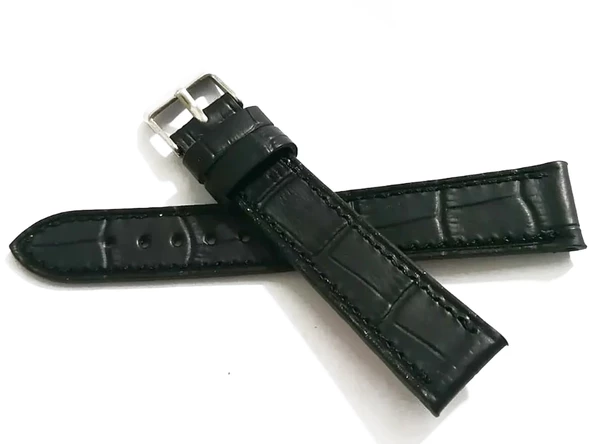 Fado&Her Saate Uyumlu Hakiki  Deri Saat Kordonu 18   mm  (41) siyah ürün görseli