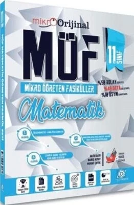 Orijinal Yayınları Orijinal Mikro 11. Sınıf Matematik MÖF Mikro Öğreten Fasiküller