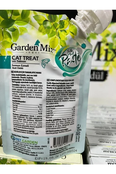 Gardenmix Somon Ezmeli Kedi Ödülü 80gr - 2
