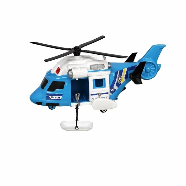 ERN-2001 Heroes Toys Helikopter Polis Seti - Eren Oyuncak - 2