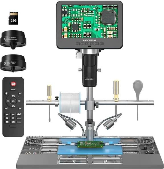 Andonstar AD246S-M Plus 7 Inc HDMI Digital Microscope 2000x - 2160P