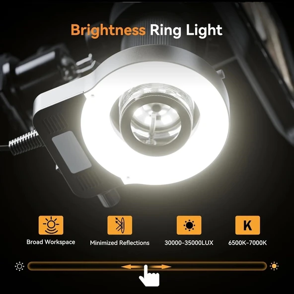 Elikliv EDM202 Flex Esnek Kol ile Dijital Lehimleme Mikroskobu 10.1 - 3