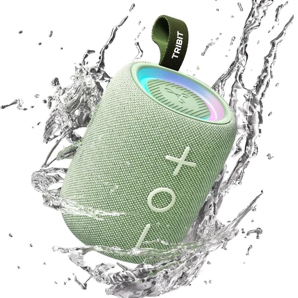 Tribit Stormbox Mini 12W IPX7 Su Geçirmez 12 Saat Oynatma Süresi 5.4 Taşınabilir Bluetooth Hoparlör Yeşil - 4