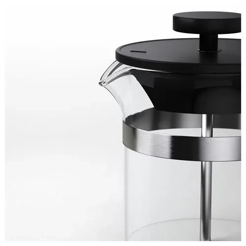 SUMUHOME UPPHETTA FRENCH PRESS PASLANMAZ ÇELİK SİYAH 0,4 LT - 3