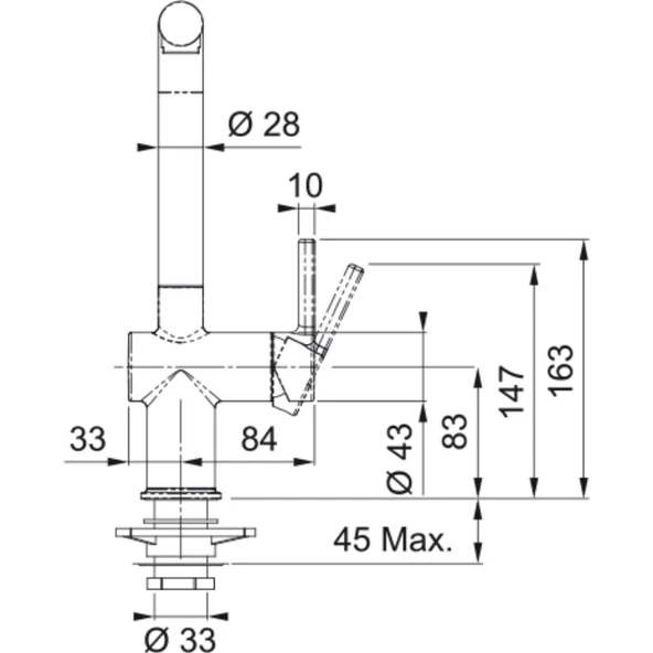 Franke Actıve Plus Doccia 2.0 Spiralli Armatür Sahara Mutfak Eviye Bataryası - 3
